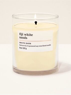 White Barn  Fiji White Sands Single Wick Candle